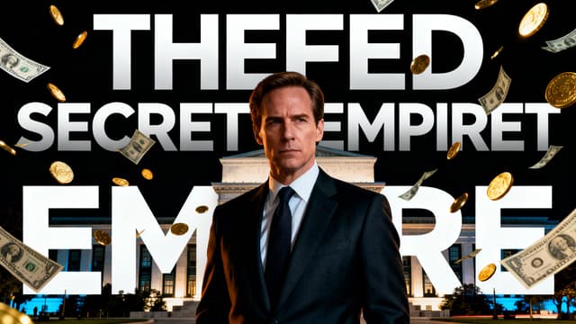 ai thumbnail design tool thumbnail example - The Fed's Secret Empire Exposed