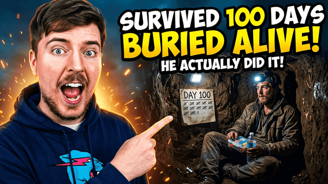 reaction thumbnail maker thumbnail example - reaction-mrBeast-shock